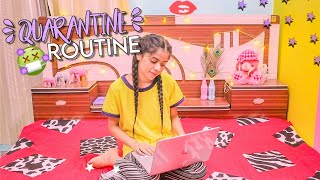 My QUARANTINE Morning to Night Routine🌙🍋  Pragati Verma [upl. by Maltz]