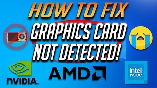 How To Fix Graphics Card Not Detected In Windows 108711  2025 [upl. by Anahc]