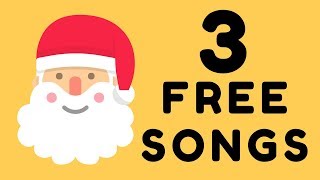 3 Christmas Songs No Copyright Music [upl. by Eluj]