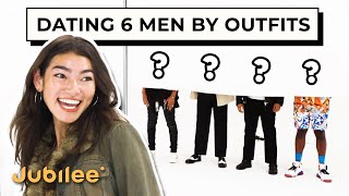 Blind Dating 6 Men Based on Their Outfits  Versus 1 [upl. by Ecirtak]