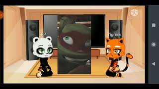 Kung Fu Panda reacts to Teenage Mutant Ninja Turtles [upl. by Bara]