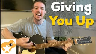 Giving You Up  Kameron Marlowe  Beginner Guitar Lesson [upl. by Gebler]