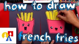 How To Draw French Fries Cutout [upl. by Anairt]