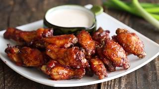 Oven BBQ Chicken Wings [upl. by Annaik53]