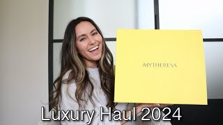 LUXURY HAUL 2024  MYTHERESA UNBOXING [upl. by Jehial267]