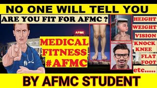 AFMC FITNESS CRITERIA  2020  AFMC AFMC student  AFMC medical examination  AFMC Pune  NEET 2020 [upl. by Einnoc]