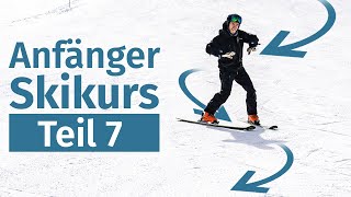 Anfänger Skikurs 7 Kurven verbinden  Skifahren lernen [upl. by Nnylirret320]