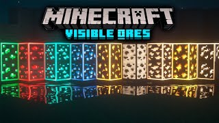 Glowing Ore Texture Pack MCPE 119  minecraft glowing ore addon [upl. by Rahman711]