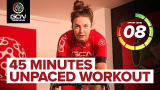 45 Minute UnPaced Efforts  GCN Training Workouts [upl. by Sadiras]