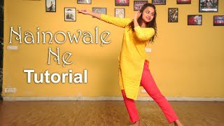 Nainowale Ne Dance Tutorial  Padmaavat  Aditi  Dancercise [upl. by Hilleary]