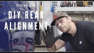 DIY Rear End Alignment Vlog 14 [upl. by Yrrab358]