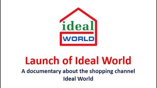 Telly Sales  Ideal World TV Launch FULL DOCUMENTARY [upl. by Nodyroc424]