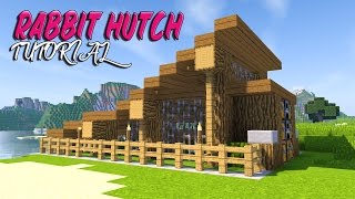 Minecraft Tutorial How To Make A Rabbit Hutch [upl. by Cherry547]