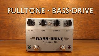 Fulltone  BassDrive [upl. by Jentoft]