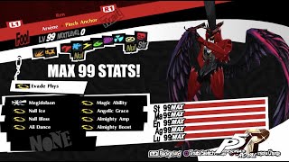 Persona 5 Royal  How to Reach 99 MAX Stats on ANY Persona [upl. by Amled]