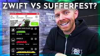 Zwift VS Sufferfest Bike Trainers  Which is Best  Triathlon Taren [upl. by Essy844]