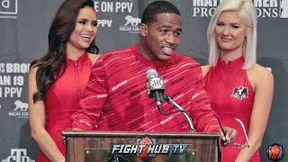 ADRIEN BRONERS FULL POST FIGHT PRESS CONFERENCE FOR MANNY PACQUIAO FIGHT FULL POST FIGHT VIDEO [upl. by Salahi867]