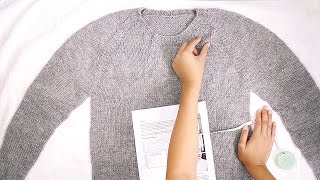 How to Block a Sweater That Fits [upl. by Letsyrc]