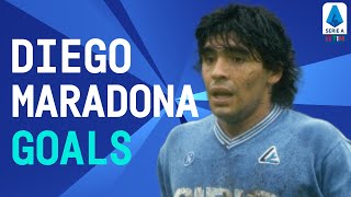 CiaoDiego  Diego Maradona’s Top Goals  Serie A TIM [upl. by Ynor]