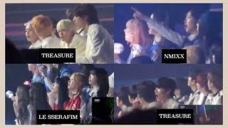 Idols reaction to Stray Kids MAMA 2022 performance [upl. by Ahsenac]