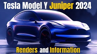 Tesla Model Y Juniper 2024 Renders and Information [upl. by Atiluap]