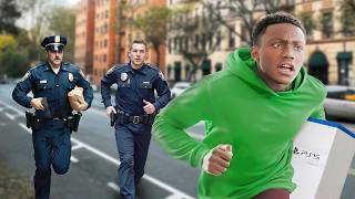 FASTEST RUNNER Outruns COPS After STEALING  Dhar Mann Studios [upl. by Ojaras111]