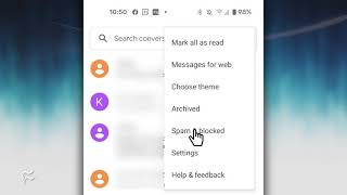 Android How to quickly block spam SMS [upl. by Picco]