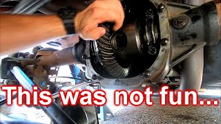 Removing and Installing The New Eaton TrueTrac Differential [upl. by Dyrrej]