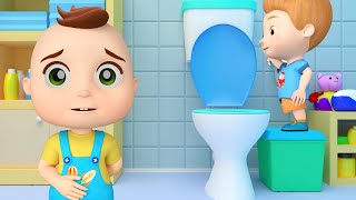 Toilet Song  Baby Goes to Potty  Nursery Rhymes and Children Songs [upl. by Inva720]