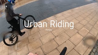 Urban riding in Montjuïc [upl. by Reba]