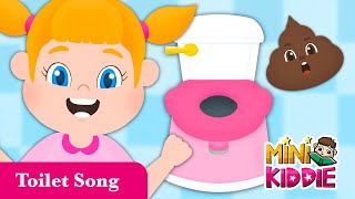 Toilet Song  Potty Training Song for Toddlers  Kids Songs  Mini Kiddie [upl. by Waechter]