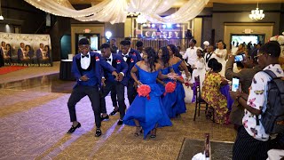 Best Congolese Wedding Entrance Dance  ONCTION EPAKWA Jonas and Dina Wedding [upl. by Frendel]