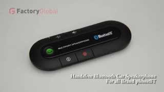 CBPBT23 Handsfree Bluetooth Car Speakerphone For all Brand phoneBT [upl. by Meg]