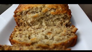 Moistest Easy Banana Bread Recipe [upl. by Arakaj]