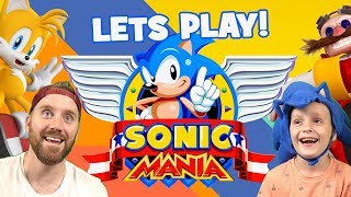 Lets Play Sonic Mania with KidCity Gameplay Part 1 [upl. by Jemimah]