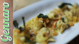 Squash Tortellini with Gennaro [upl. by Cardon]