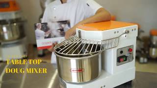 Table Top Spiral Mixer Perfect partner for bakery [upl. by Asilim]