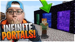 HOW TO PLAY THE INFINITE DIMENSIONS SNAPSHOT IN MINECRAFT Minecraft Crazy April Fool Update [upl. by Rolan]