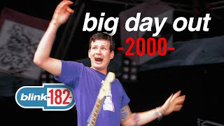 blink182  Big Day Out 2000  REMASTERED [upl. by Fulton350]