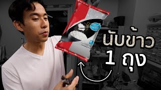 ข้าว 1 กิโลมีกี่เมล็ด [upl. by Anaejer]