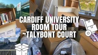 CARDIFF UNIVERSITY ROOM TOUR first year accommodation Talybont Court  La’Shaunna Naomi [upl. by Bernstein]