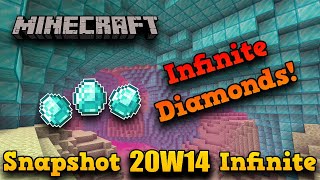 How To Get The Infinite Diamond Dimension In Minecraft [upl. by Ainolloppa420]