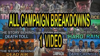 2 Hours Of Left 4 Dead Lore  All Campaign Breakdowns In Chronological Order [upl. by Bink409]