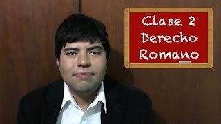 Derecho Romano clase 2 [upl. by Junji418]