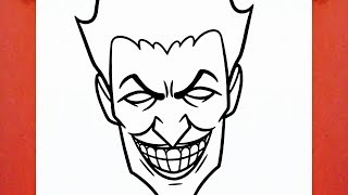 HOW TO DRAW THE JOKER [upl. by Lener339]