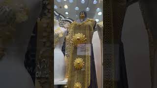 Gold dresses 😯🫣😳 dubai dubailife dubaigoldsouk golddress travel viralreels viralshorts [upl. by Adnical]