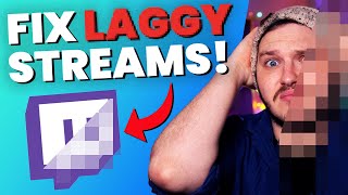 How To FIX Your Laggy Stream  Fix Dropped Frames Best Encoder And Bitrate Settings [upl. by Anawyt]