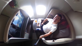 Singapore Airlines NEW FIRST CLASS Suite B777300ER Singapore to Dubai [upl. by Elleira549]