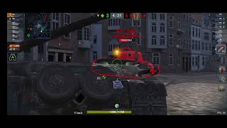 Bisonte C45  4655 DMG  5 KiLL  WoT BLITZ [upl. by Cesya]