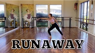 Beginning Lyrical Dance Tutorial  Runaway by Aurora [upl. by Vaden]